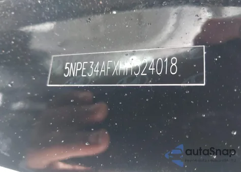 2017 Hyundai Sonata Sport from USA, damaged, VIN 5NPE34AFXHH524018